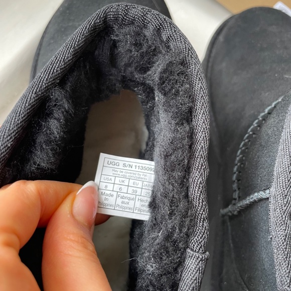 UGG Black Platform Ankle Booties - Picture 5 of 7